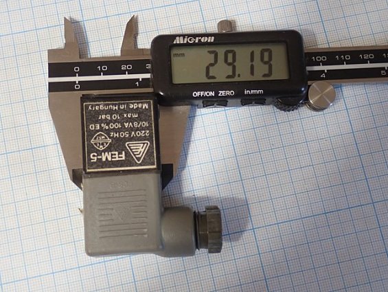 Катушка электромагнитная соленоид FEM-5 220V 50Hz 10/8VA 100%ED made in Hungary 