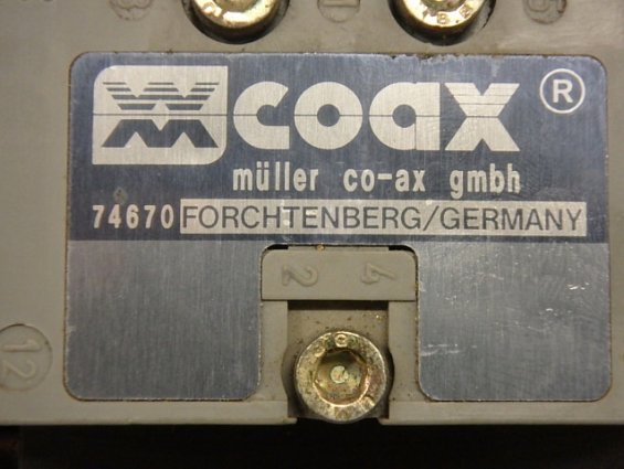 Модуль muller co-ax gmbh 5-VMK 15 NC Art.-54 15C1 1/2BD 24L G1/2" 24VDC Wasser пневмораспределитель