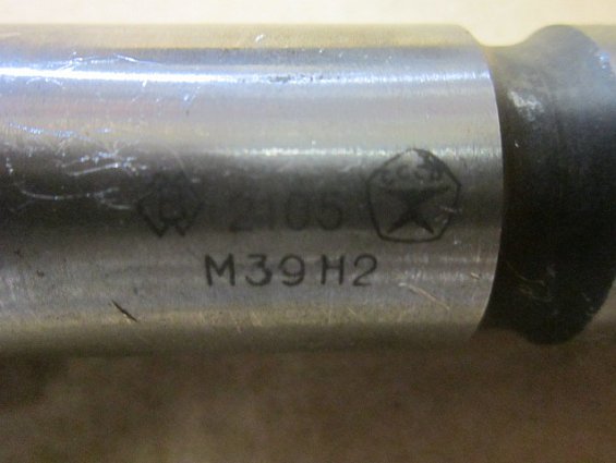 Метчик машинно-ручной комплектный М39х4.0 2105 М39Н2 ГОСТ3266-81