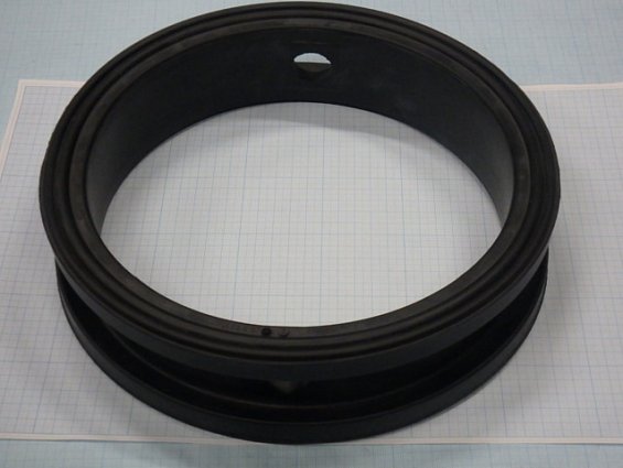 Седло манжета SIGEVAL Гранвэл dn250 Ду250 Ф250 СТАРЫЙ ДИЗАЙН резиновое уплотнение epdm