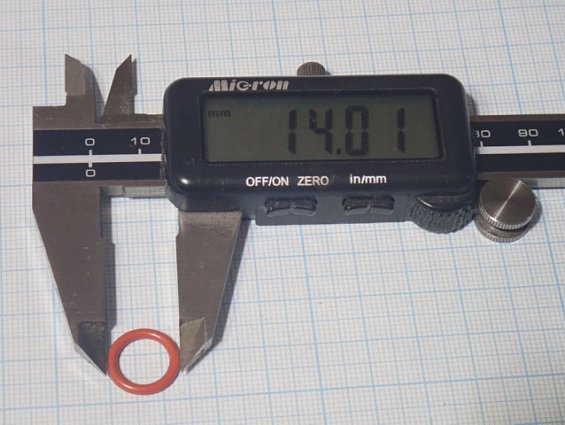 Кольцо O-Ring 10.00-2.00 80 FKM VITON RED-BROWN 10х2 10*2 10-2mm ФТОРКАУЧУК диаметр внутренний d1=10