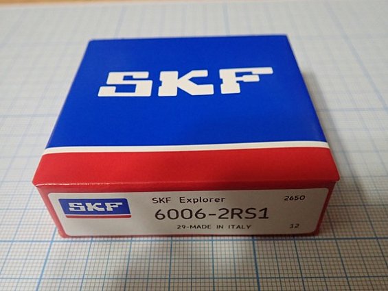 Подшипник 6006-2RS1 SKF Explorer 29-made in italy