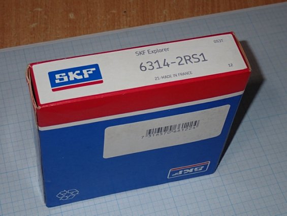 Подшипник SKF Explorer 6314-2RS1 21-MADE IN FRANCE
