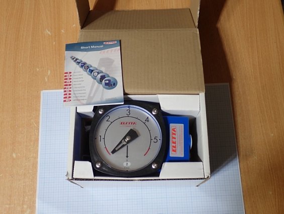 Расходомер ELETTA S05-GL15-R Water 130011015R 2-10 l/min 16bar 5% IP43 0...+90C стрелочный индикатор