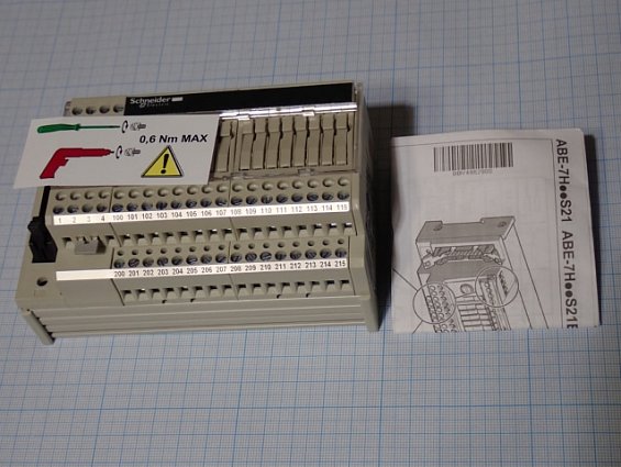 Модуль Schneider Electric ABE7-H16S21 Made in Latvia без оригинальной упаковки