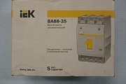 Выключатель автоматический ИЭК IEK ВА88-35 3Р 160А 400V SVA30-3-0160-R 50Hz
