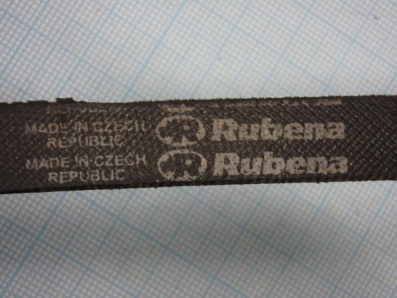 Ремень клиновой А 1850 Lw 13х1820 Li A 71 1/2 EL L=L Rubena ЧЕХИЯ