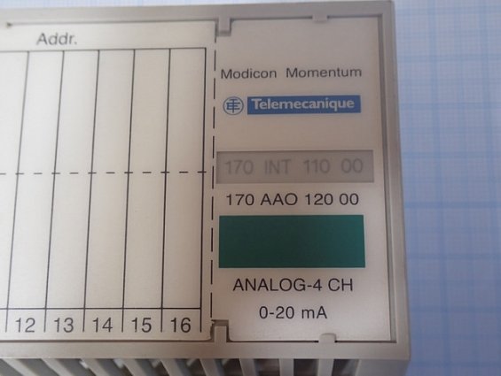 Модуль Schneider Electric 170AAO12000+170INT11000