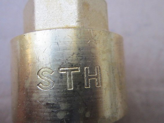 Клапан обратный латунный для воды STH 10304 NY 3/4" ДУ20 DN20 РУ16