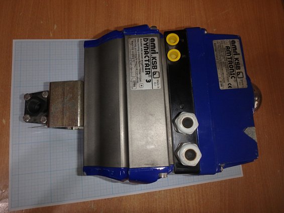 Кран шаровой meca-inox pstftgva kpn dn15 pn100 xc18 07xv-0105+amri-ksb actuator dynactair-3 Rh01130