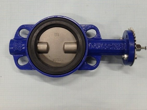 Затвор GENEBRE DN100 PN16 2109-12 +120С cf8m диск нержавеющая сталь седло epdm 30-0500-040-301