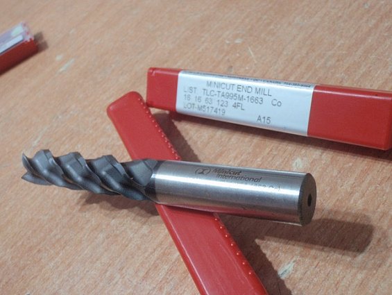 Фреза minicut international Ф16мм TLC-ta995m-1663 Co 16 16 63 123 4fl  LOT-m517419 A15