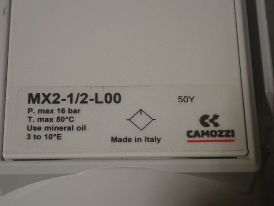 Маслораспылитель CAMOZZI MX2-1/2-L00