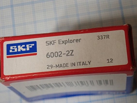 Подшипник SKF 6002-2Z 29-made in italy