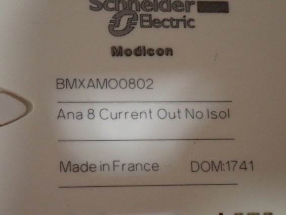 Модуль Schneider Electric BMXAMO0802 Made in France без оригинальной упаковки