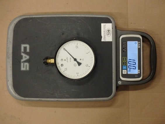 Манометр газовый МП4-У 0-2.5kgf/cm2 GAS ГОСТ2405-80 класс точности 1.5 диаметр Ф160мм