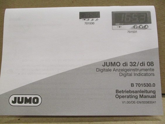 Цифровой микропроцессорный индикатор Jumo di-32 typ:701530/888-23 programmierbar