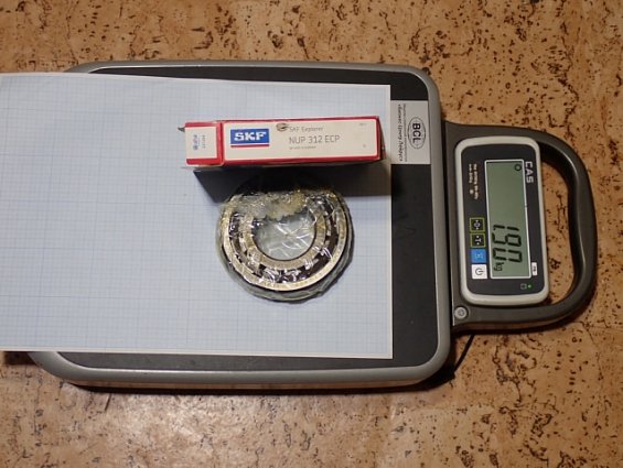 Подшипник SKF Explorer NUP 312 ECP 18-MADE IN GERMANY