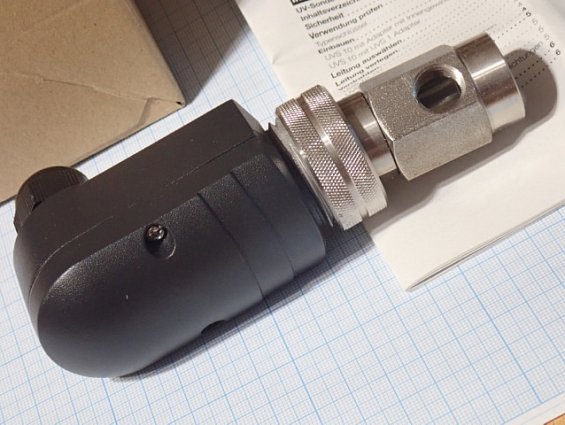 Датчик пламени газа krom schroder UVS 10D1G1 84315202 Elster UV-Sonde UV-Detector Cellule-UV Made in