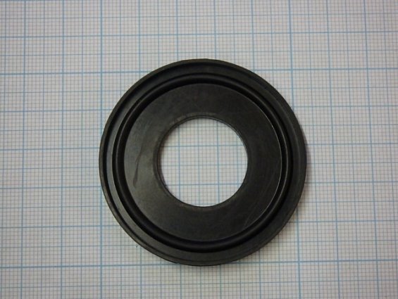 Уплотнение CLAMP DN25 EPDM с буртом