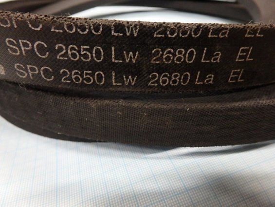 Ремень клиновой Rubena SPC 2650 Lw 2680 La EL L=L ЧЕХИЯ