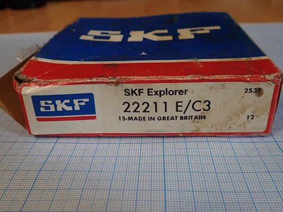 Подшипник SKF 22211E/С3 Explorer 15-MADE IN GREAT BRITAIN