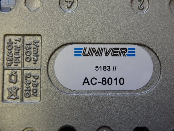Пневмораспределитель пневмоклапан UNIVER AC-8010 ac8010 5/2-ходовой производитель UNIVER