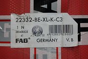 Подшипник FAG 22332-BE-XL-K-C3 X-life GERMANY V.B