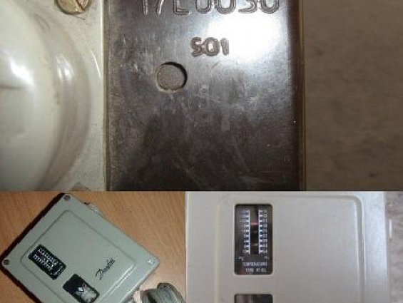 Реле термостат 017L0030 501 RT 8L Danfoss регулятор температуры