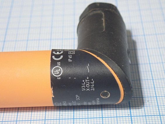 Датчик индуктивный ifm IA5062 IAE3010-BPKG 10...36V DC 250mA 10mm IP65 БЫВШИЙ В УПОТРЕБЛЕНИИ ТЕХНИЧЕ