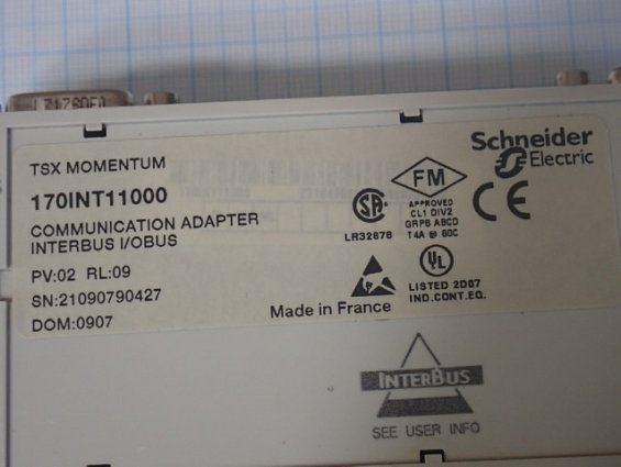 Модуль Schneider Electric 170ADM35010+170INT11000