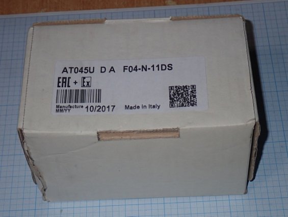 Пневмопривод двустороннего действия AIR TORQUE AT045U-D-A F04-N-11DS давление максимальное 8bar