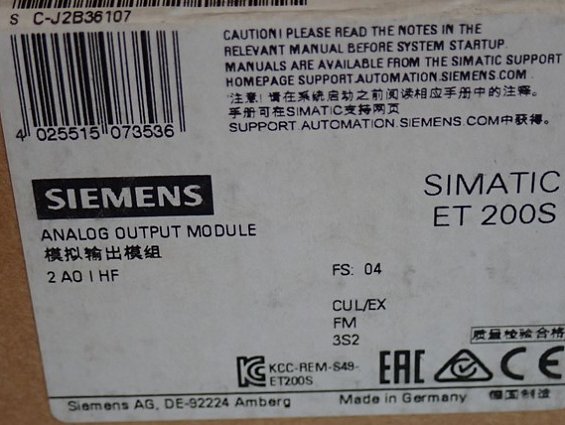 Модуль SIEMENS 6es7 135-4MB02-0AB0