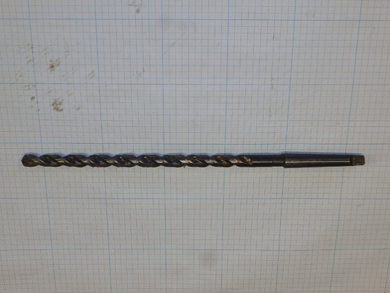 Сверло Ф10.5 d10.5 10.5х200х280 Р6М5К5 спиральное с коническим хвостовиком