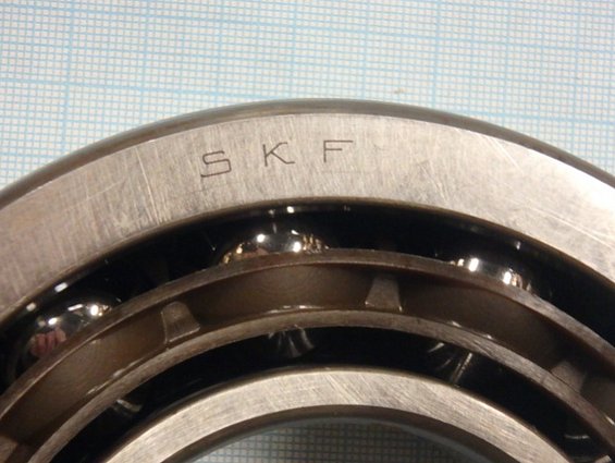 Подшипник 7313 BEP Т SKF AUSTRIA шариковый упорно-радиальный однорядный с пластиковым сепаратором