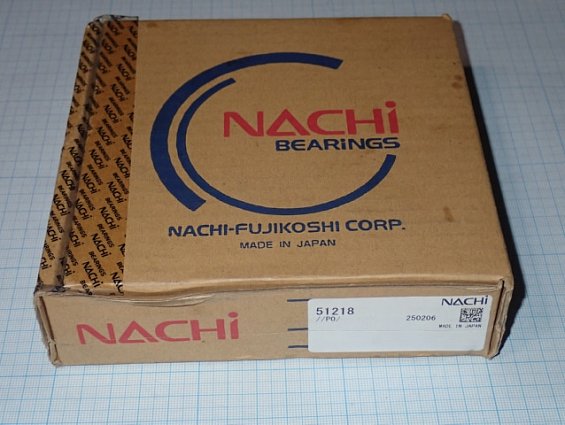 Подшипник NACHI 51218//P0 MADE IN JAPAN