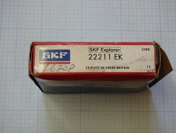 Подшипник SKF 22211EK SKF Explorer GT BRITAIN 15-MADE IN GREAT BRITAIN 12