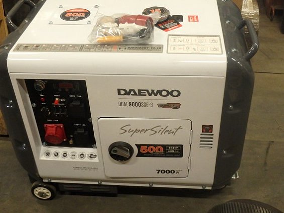 Генератор дизельный DAEWOO DDAE 9000SSE-3 макс. мощность  7.0кВт ном. мощность 6.4кВт