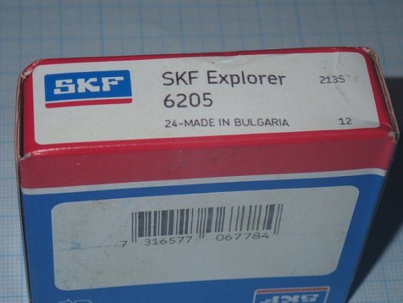 Подшипник SKF 6205 Explorer 24-MADE IN BULGARIA