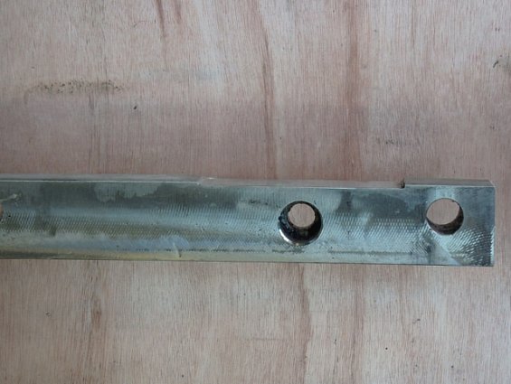 Штанга-пластина BABBINI PB32FS POS.1 UPPER LEFT LATERAL ВЕРХНЯЯ ЛЕВАЯ БОКОВАЯ из нержавеющей стали A
