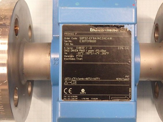 Расходомер Endress+Hauser PROMAG-P 50P32-EF8A1AC2AEAW DN32 РN40 -20C...+130C PTFE Titan