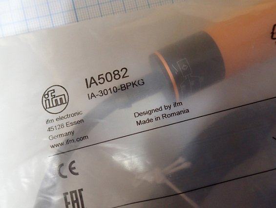 Датчик индуктивный ifm IA5082 IA-3010-BPKG inductive sensors ifm electronic gmbh Germany Германия