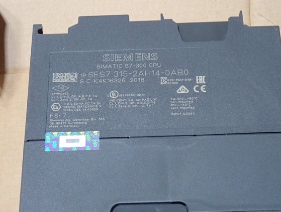 Модуль SIEMENS 6ES7 315-2AH14-0AB0 Made in Germany