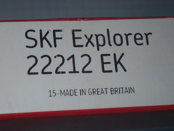 Подшипник SKF 22212EK Explorer 15-MADE IN GREAT BRITAIN