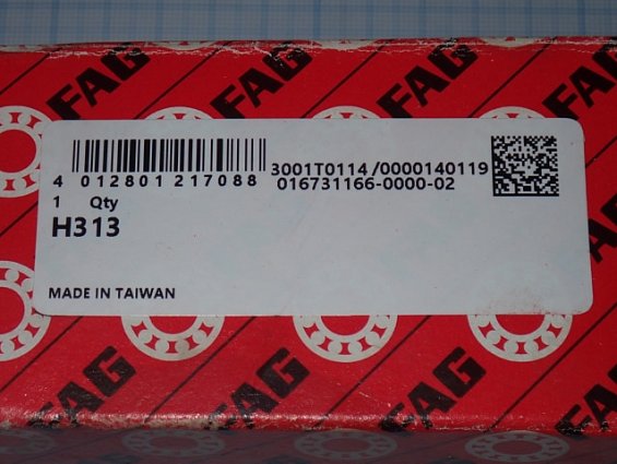 Втулка FAG H313 MADE IN TAIWAN