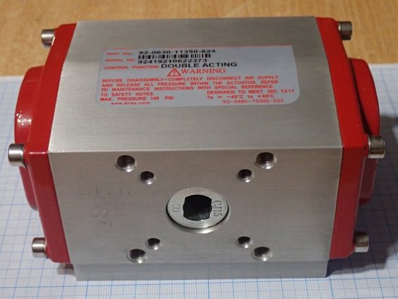 Пневмопривод Bray 92-0630-11350-824 DOUBLE ACTING