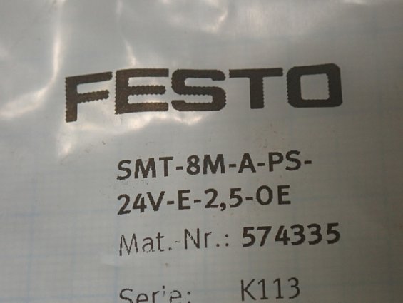 Датчик положения FESTO SMT-8M-A-PS-24V-E-2,5-OE 574335