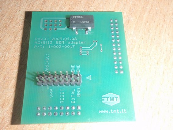 Адаптер программирования контроллеров 1-002-0017 hc(s)12/arm Bypass security BDM adapter