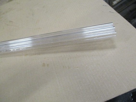 Труба прозрачная из оргстекла plexiglas xt 13/10/2000mm диаметр наружный Ф13мм
