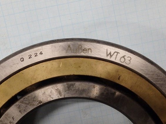 Подшипник DKF Q224 AuBen WT63 GERMANY-DDR потеря товарного вида